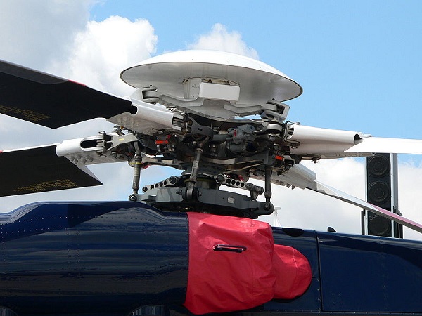 Cabeza del rotor de un Sikorsky S-92.